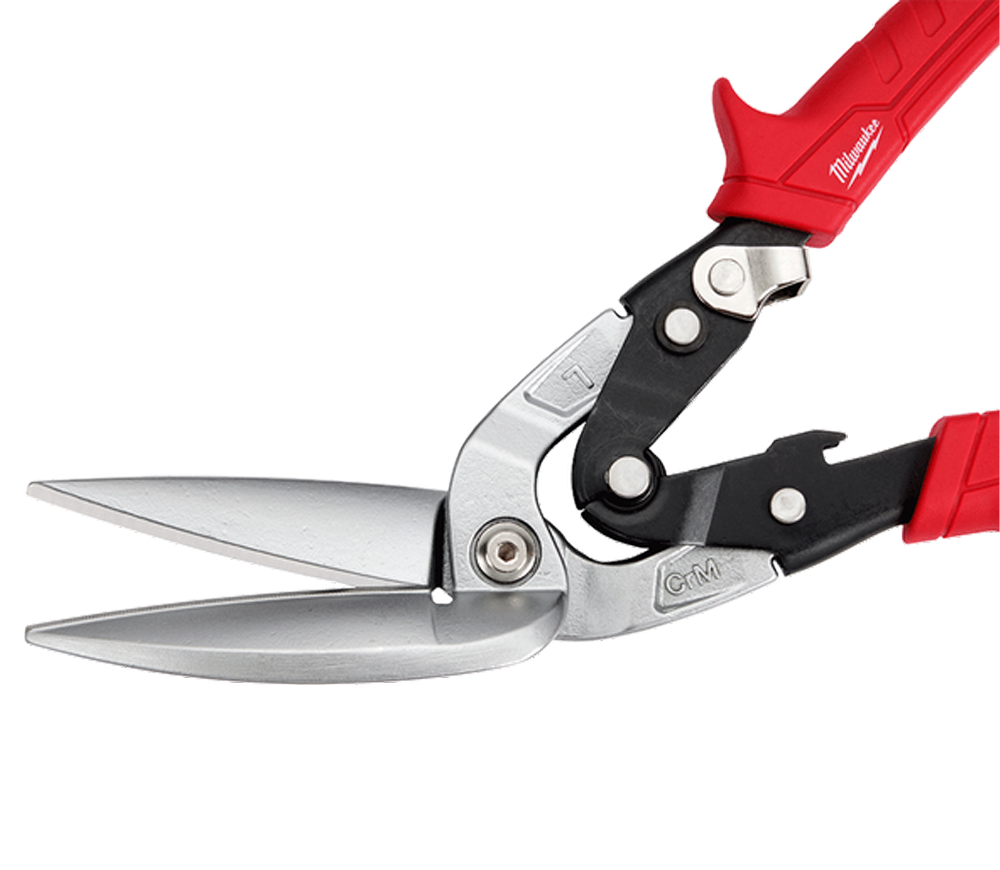 Ножницы по металлу MILWAUKEE Long Offset Aviation Snips Левый photo 1