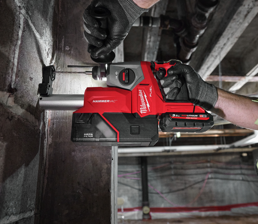 Ciocan rotopercutor cu acumulator (fără bat) MILWAUKEE M18 FHAC16-0 1.7J 18V photo 4