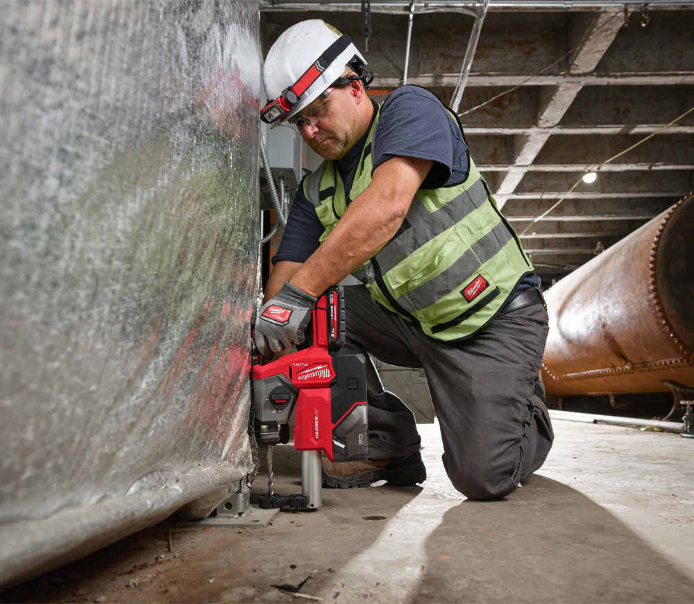 Ciocan rotopercutor cu acumulator (fără bat) MILWAUKEE M18 FHAC16-0 1.7J 18V photo 6