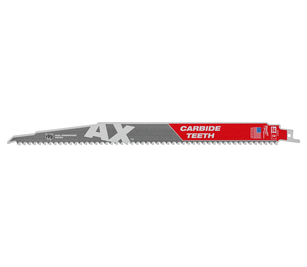 Полотно для сабельной пилы TCT AX 300мм Milwaukee 48475527 photo
