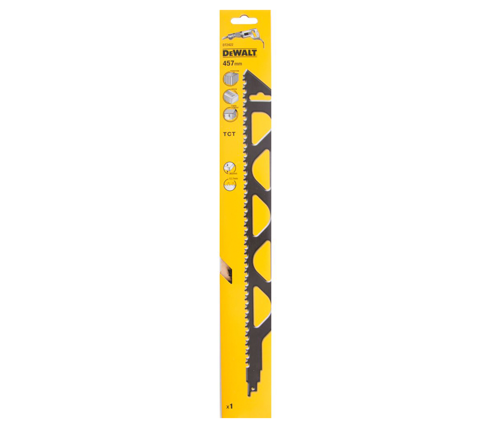 Полотно для сабельной пилы DEWALT DT2422-QZ 457мм Бетон/Кирпич photo 0