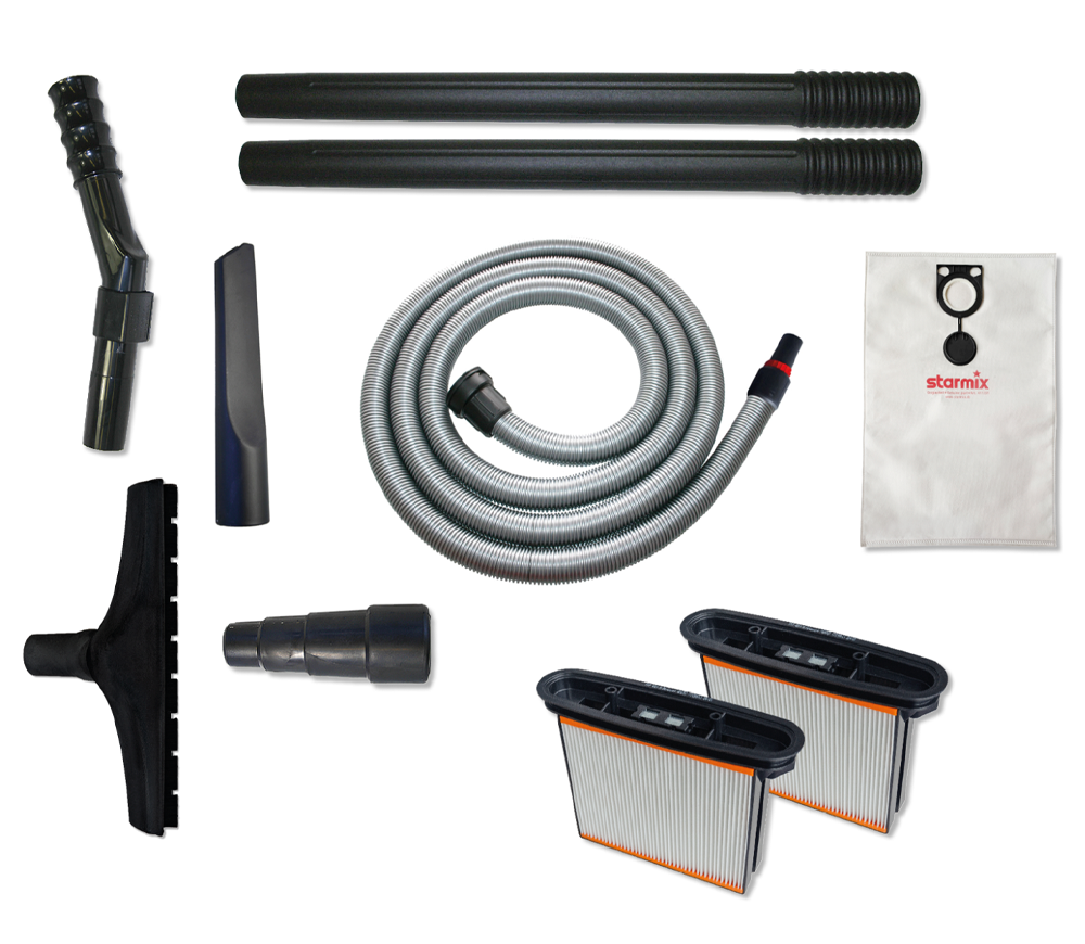 Пылесос промышленный Starmix IPULSE L-1635 Basic 1600вт 280мбар 35л photo 6