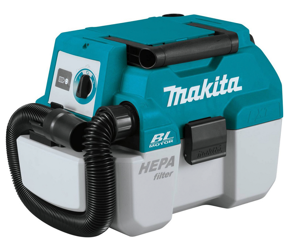 Aspirator industrial cu accumulator (fără bat) MAKITA 18V DVC750LZ 67mbar 7.5L photo 0