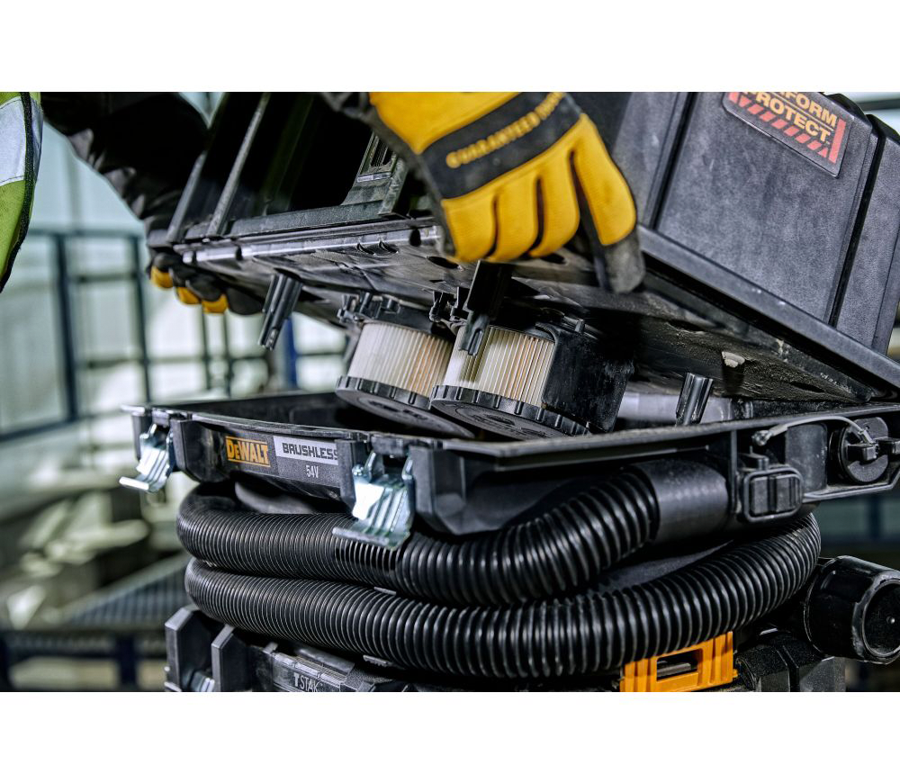 Aspirator industrial cu accumulator (fără bat) DEWALT 18V  DCV586MN-XJ  11L photo 4