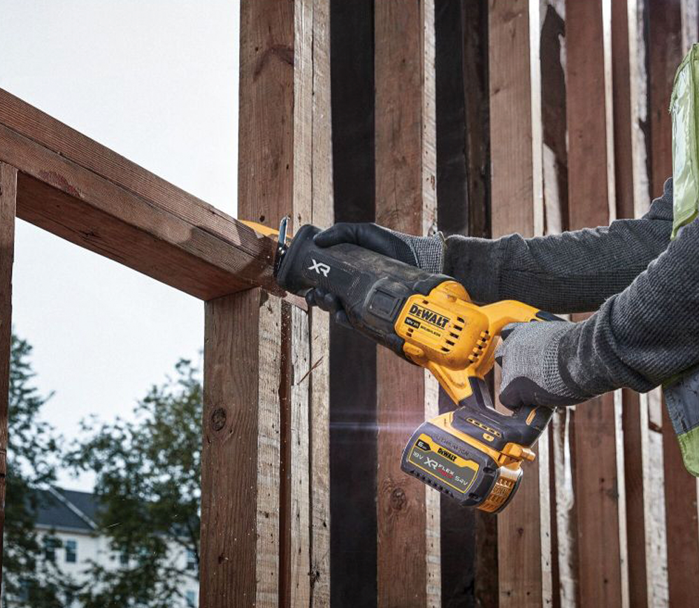 Fierăstrău sabie cu acumulator DEWALT DCS386H2T-QW 18V 5Ah photo 6