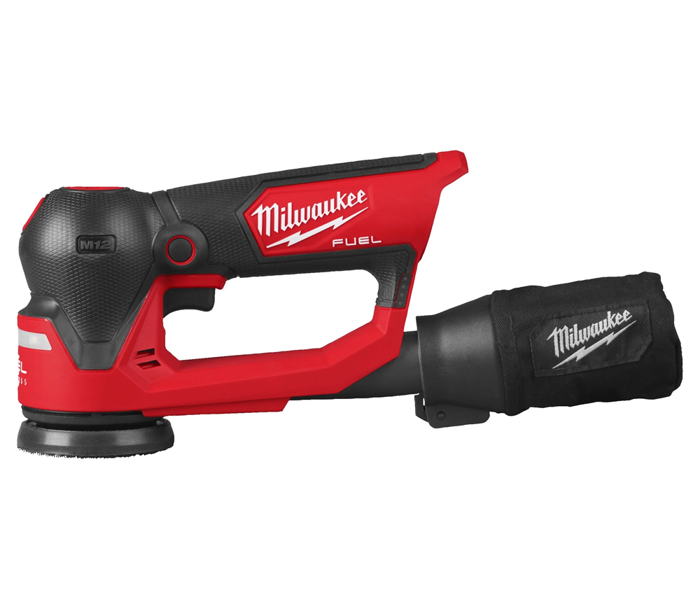 Mașină de șlefuit excentrică fără fir (fără bat) MILWAUKEE M12 FSDR75-0B 75mm 12V photo 0