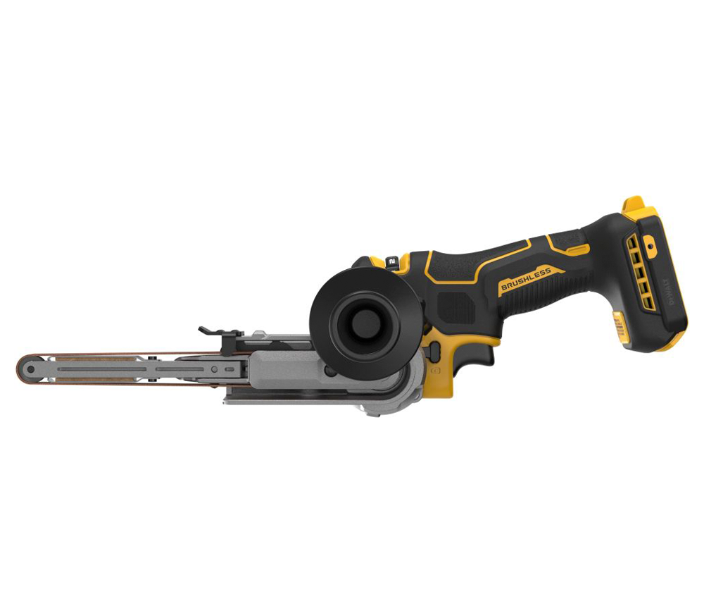 Mașină de șlefuit cu bandă fără fir (fără bat) DEWALT DCM200N-XJ  18V photo 1