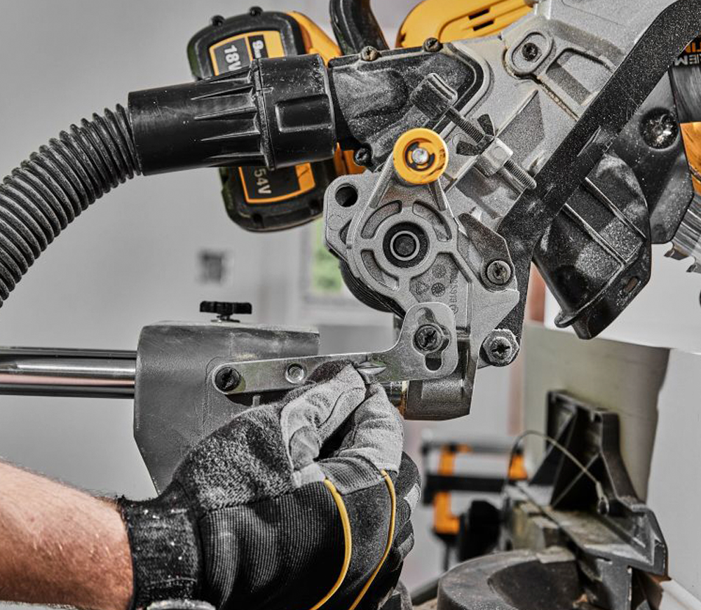 Fierăstrău  circular staționar cu acumultor 54V 9Ah DEWALT DCS781X2-QW 305mm photo 6