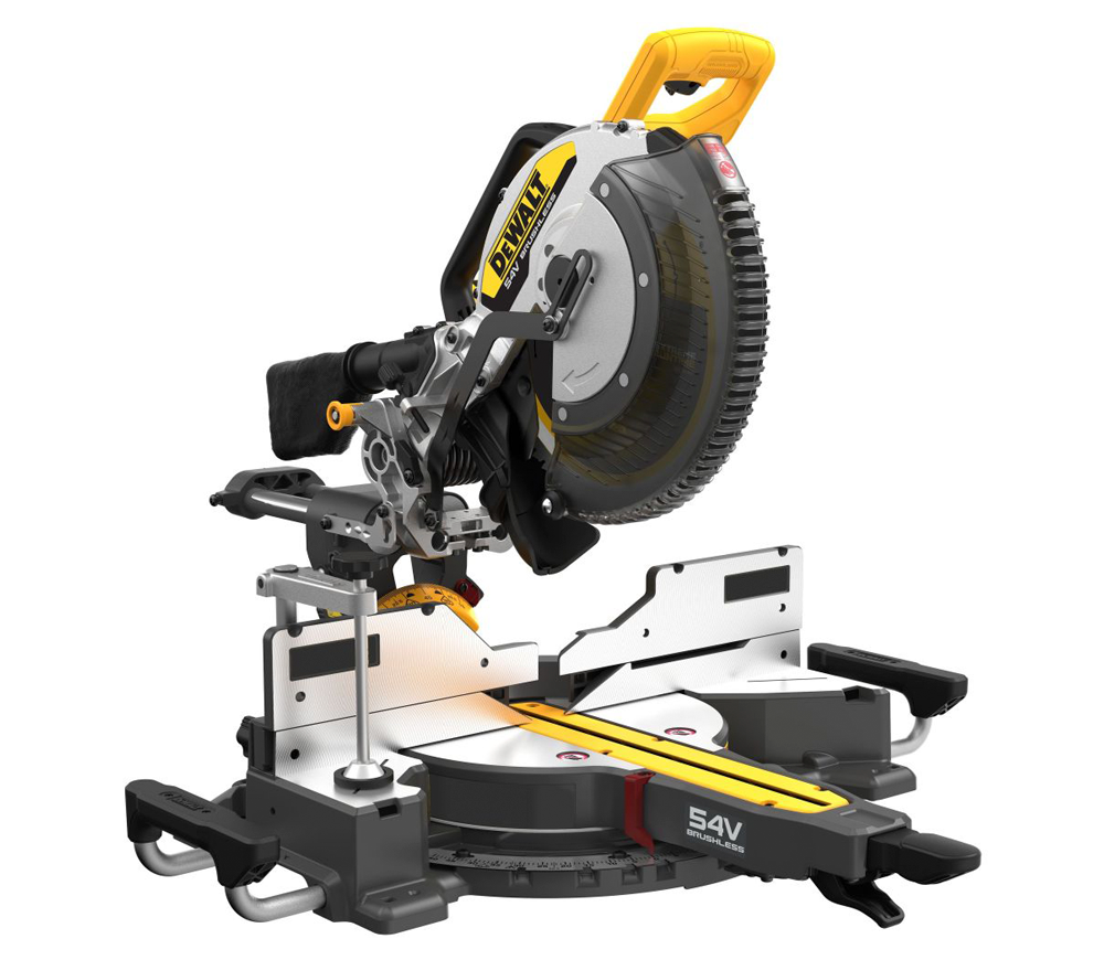 Fierăstrău  circular staționar cu acumultor 54V 9Ah DEWALT DCS781X2-QW 305mm photo