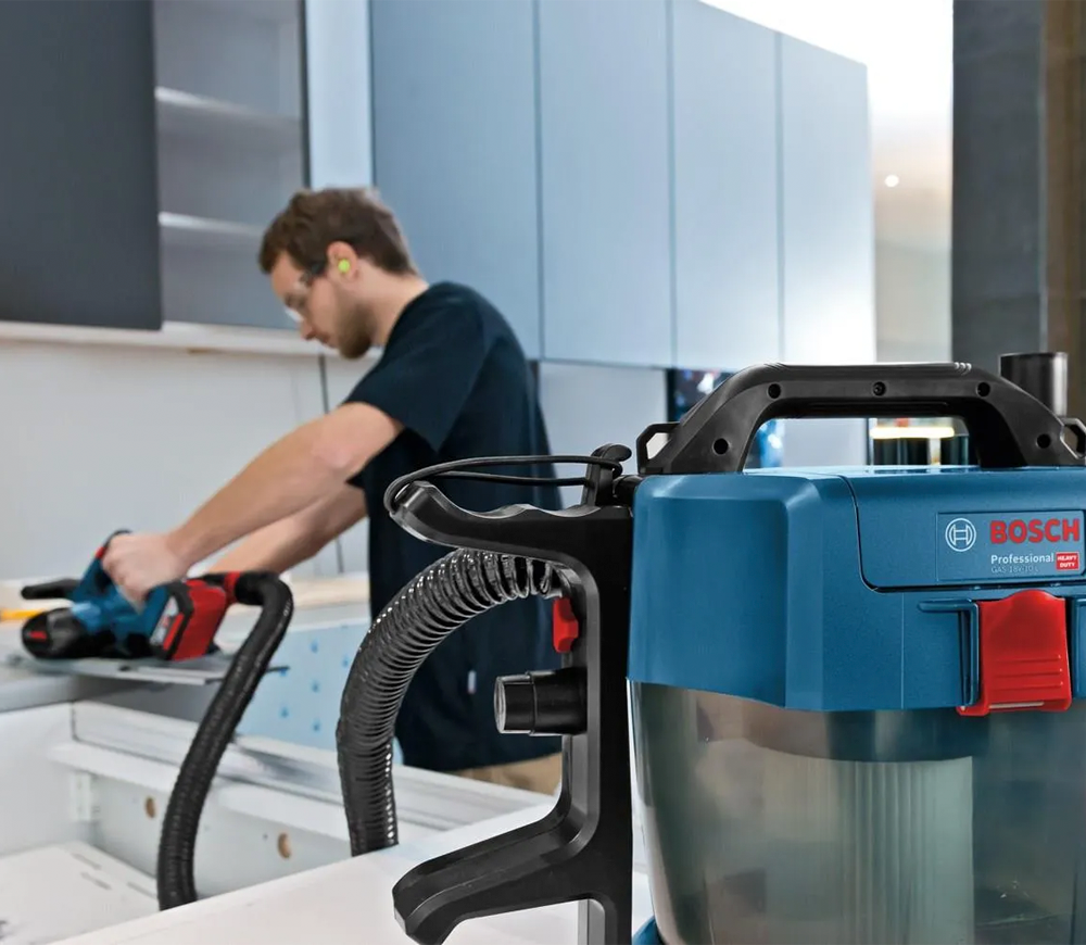 Aspirator industrial cu accumulator (fără bat) BOSCH 18V GAS 18V-10L 115mbar 10L photo 5