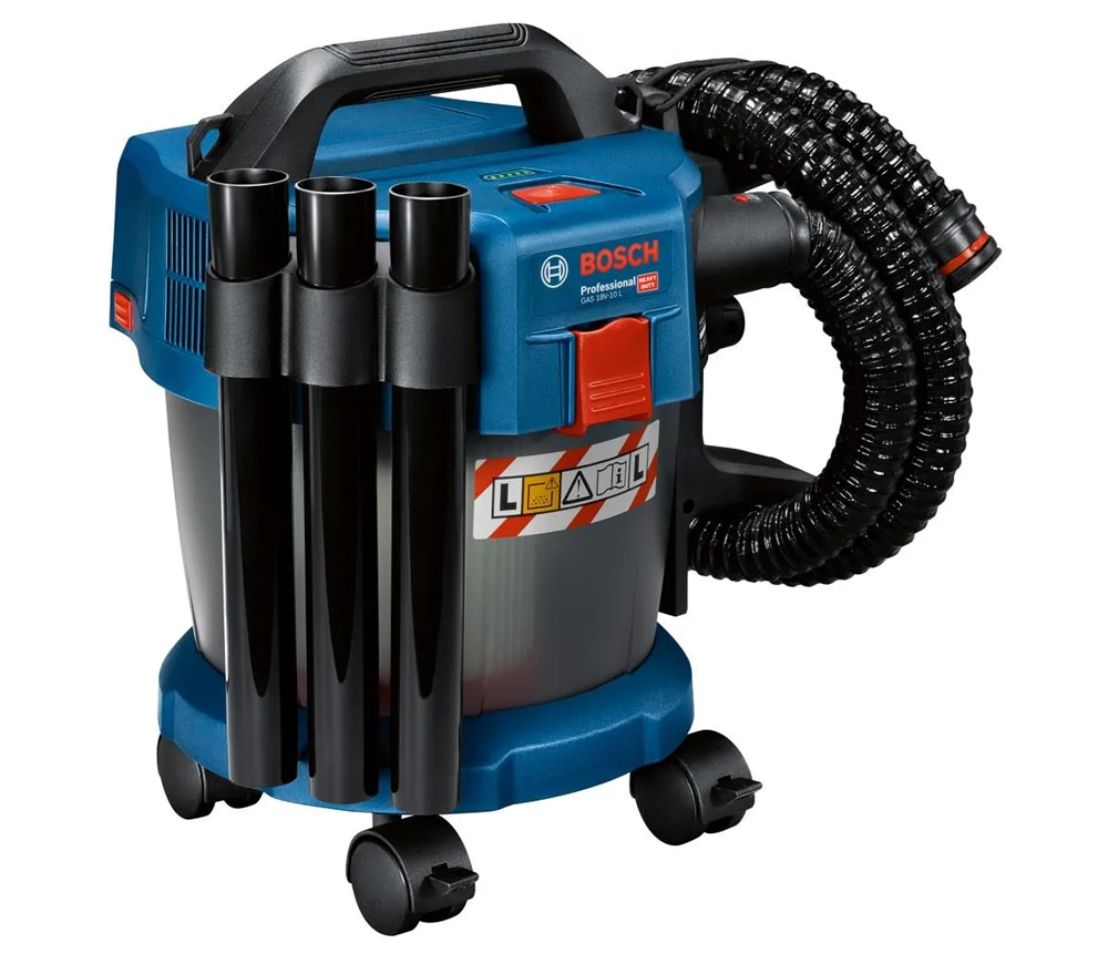 Aspirator industrial cu accumulator (fără bat) BOSCH 18V GAS 18V-10L 115mbar 10L photo