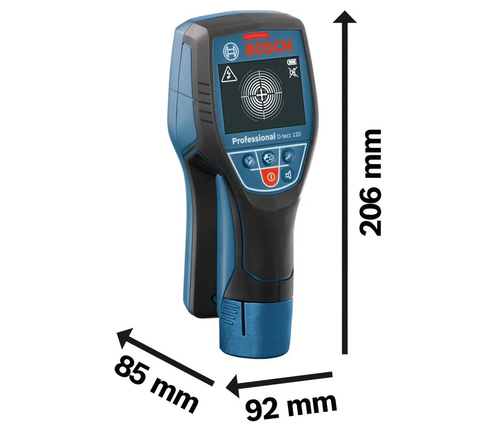 Детектор напряжения и металла BOSCH D-tect 120 Professional photo 3