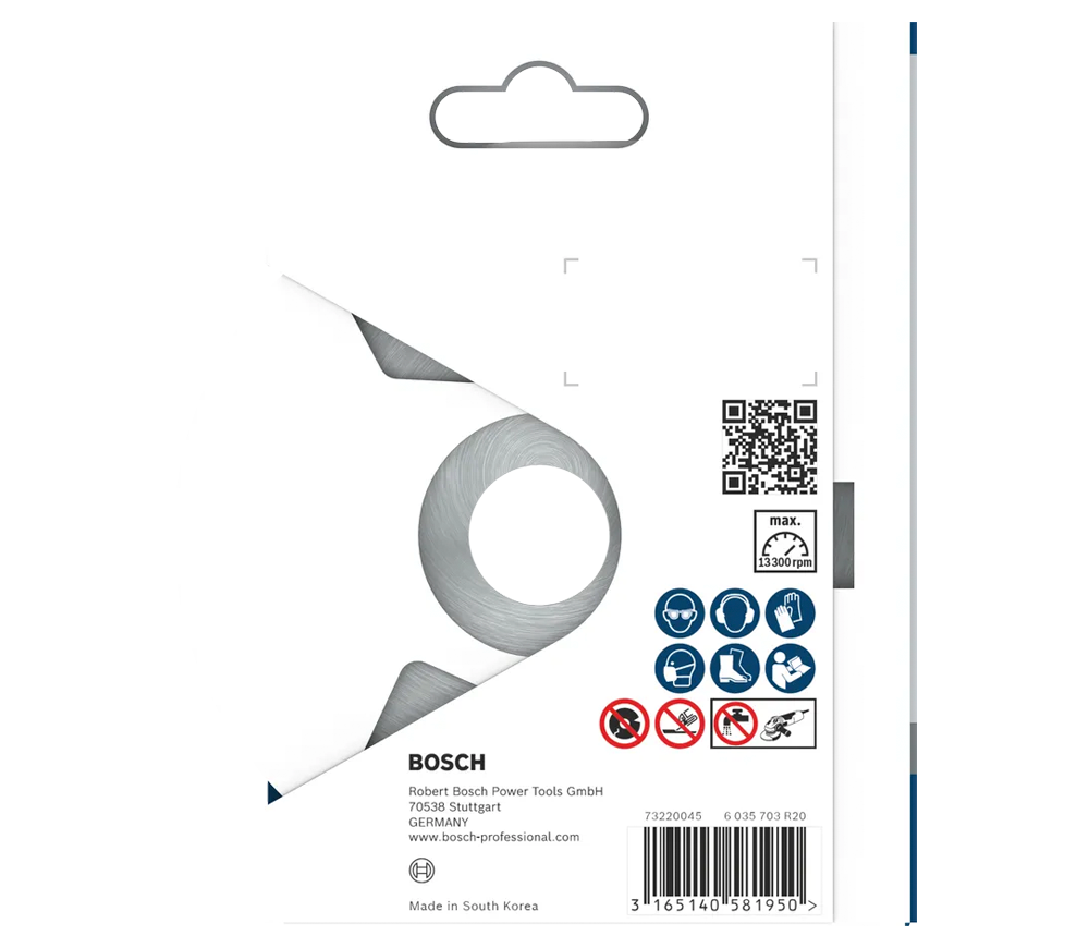 Disc de tăiat cu diamant BOSCH PRO Marble 115mm Solid Marmura photo 1