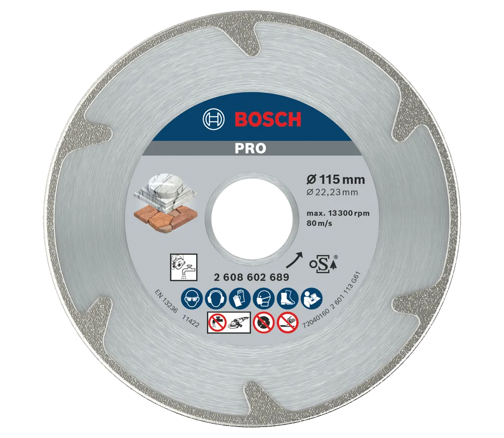 Disc de tăiat cu diamant BOSCH PRO Marble 115mm Solid Marmura photo