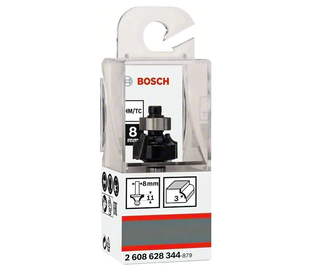 Freză de profilat BOSCH Standard for Wood 2608628344 18.7mm photo 0