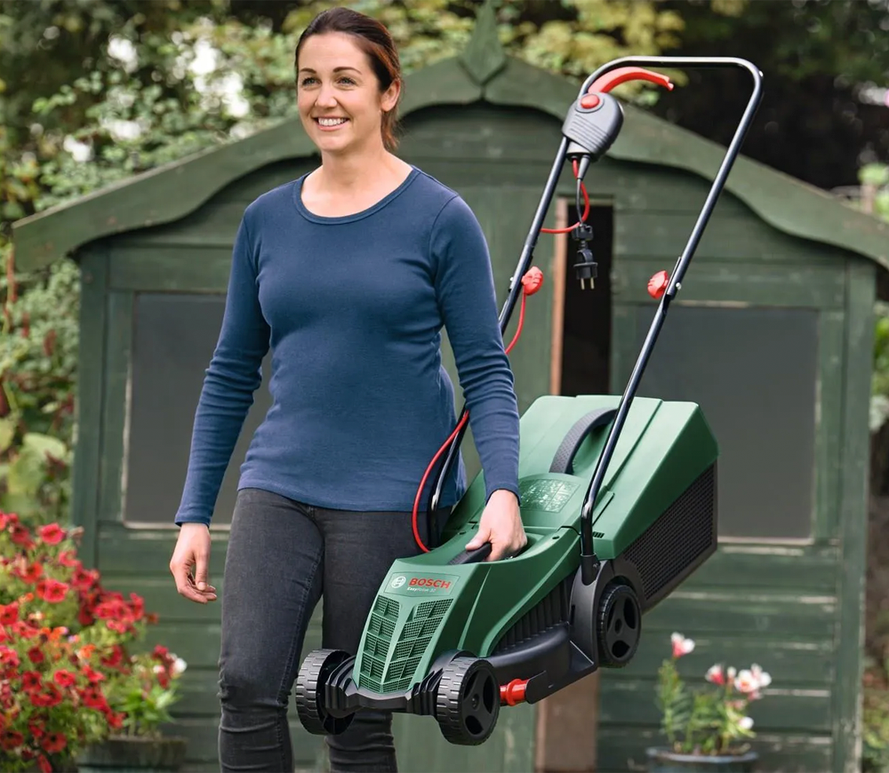 Mașină de tuns gazonul electrică BOSCH EasyRotak 32-205 1200w 320mm photo 0
