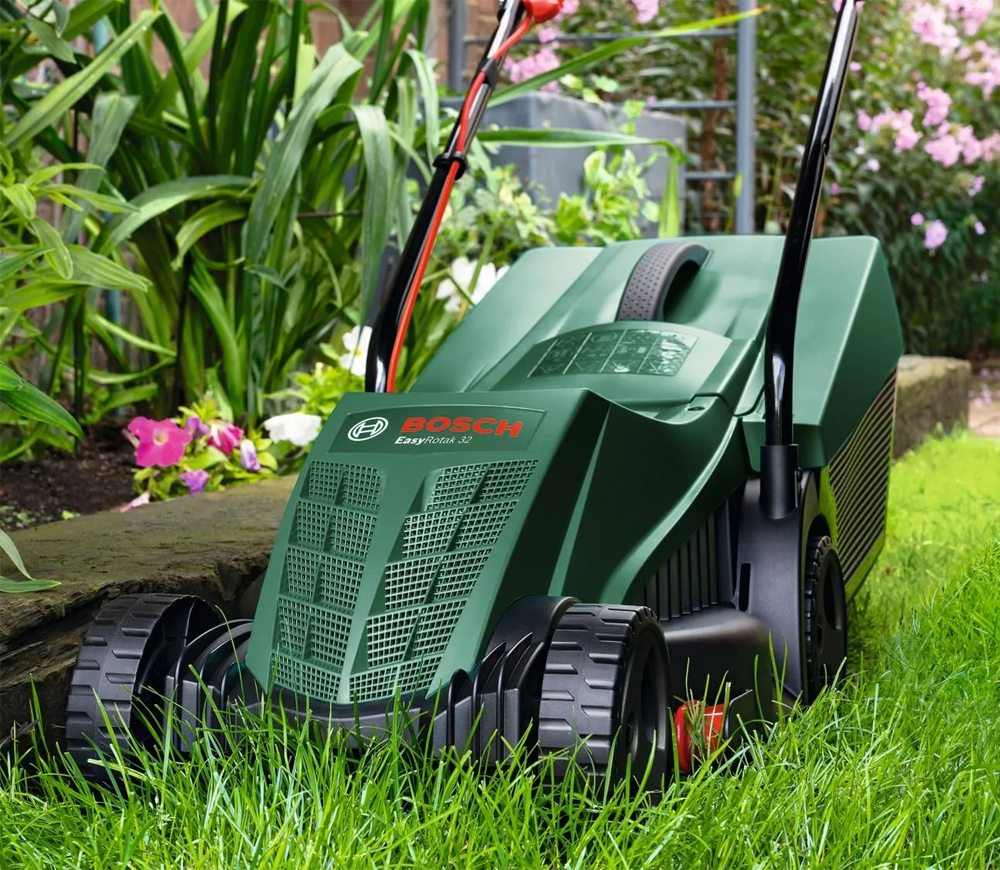 Mașină de tuns gazonul electrică BOSCH EasyRotak 32-205 1200w 320mm photo 1
