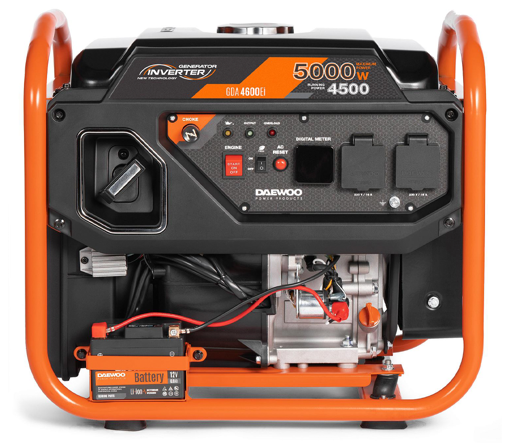 Generator electric DAEWOO GDA 4600Ei 5kw Benzină Invertor photo 0