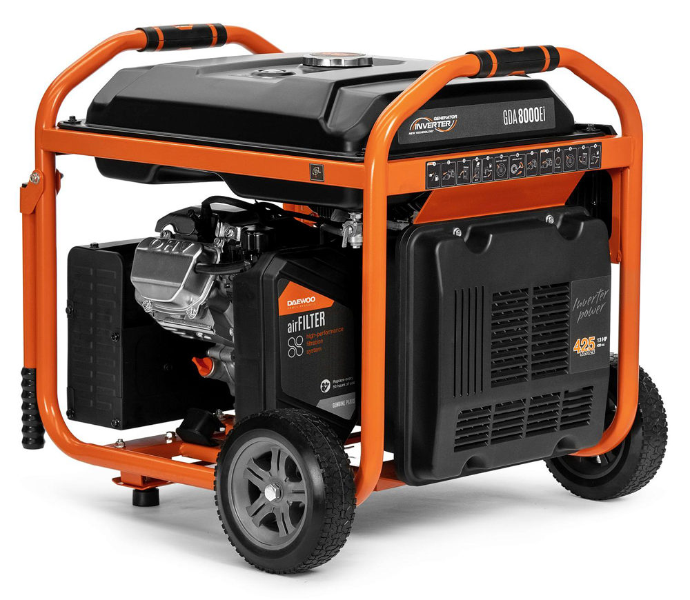 Generator electric DAEWOO GDA 8000Ei 8kw Benzină Invertor photo 0