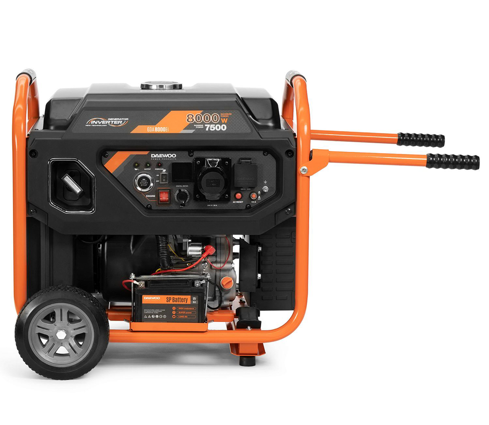 Generator electric DAEWOO GDA 8000Ei 8kw Benzină Invertor photo 5
