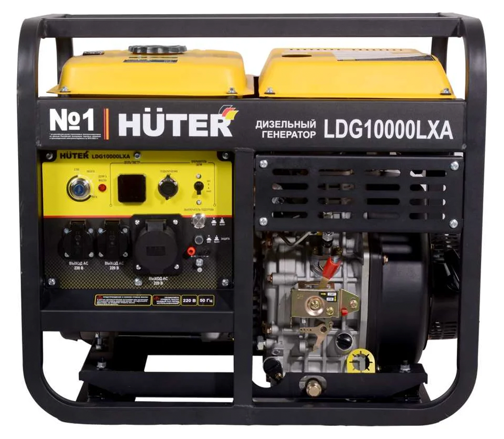 Электрогенератор HUTER LDG 10000LXА 8.5квт Дизель AVR photo 5