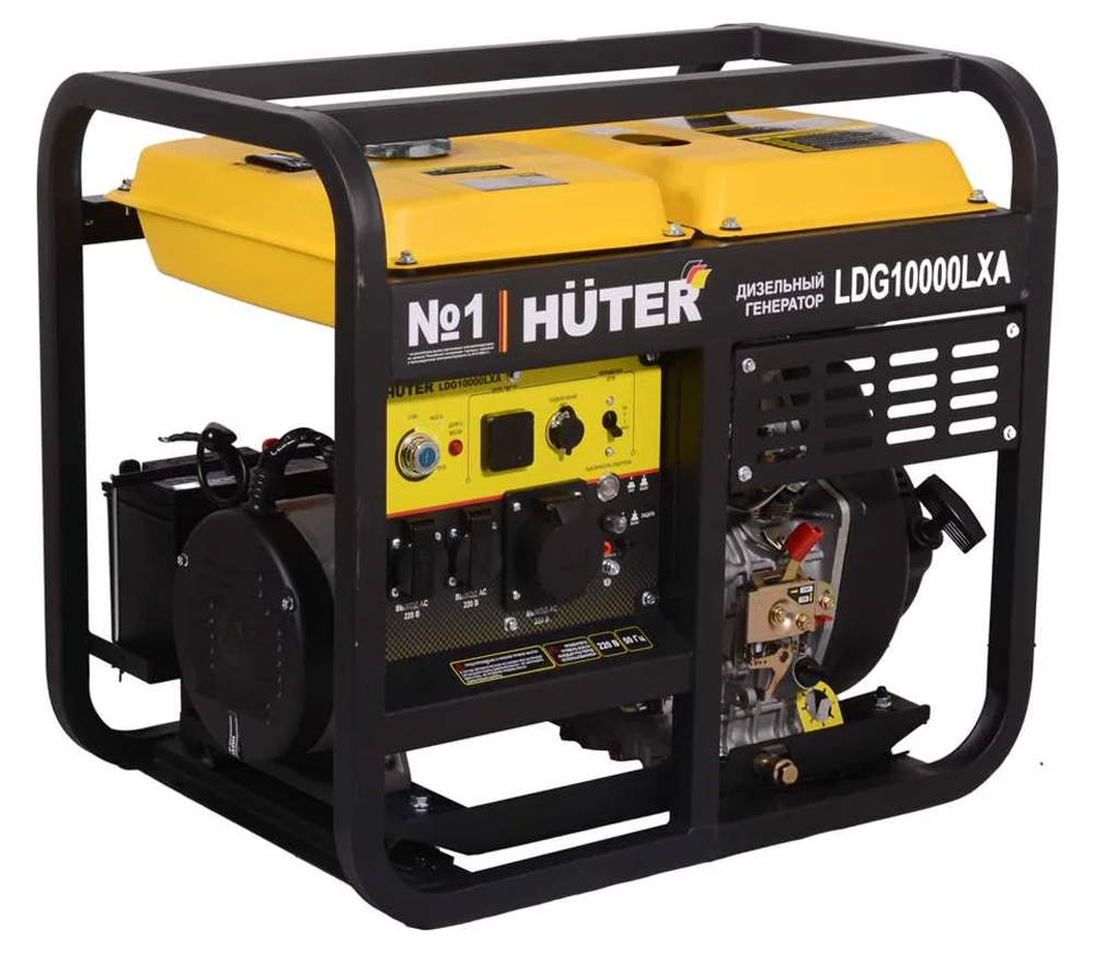 Электрогенератор HUTER LDG 10000LXА 8.5квт Дизель AVR photo 6