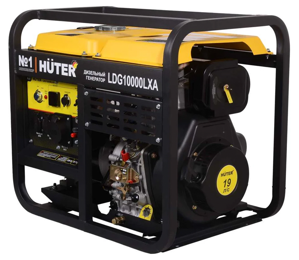 Электрогенератор HUTER LDG 10000LXА 8.5квт Дизель AVR photo