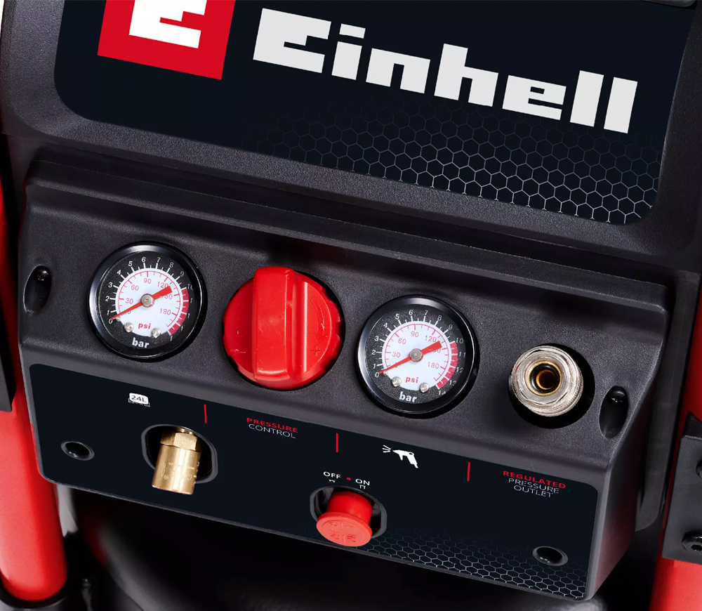 Компрессор EINHELL TE-AC 240/24 Silent 166л/мин 24л photo 1