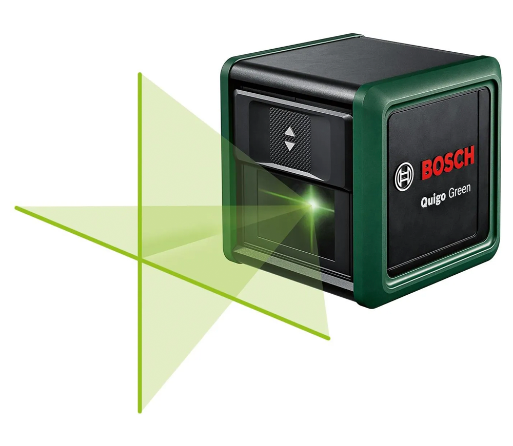 Nivelă cu laser BOSCH Quigo Green Set 0603663CZ1 2fascicole 12m photo 1