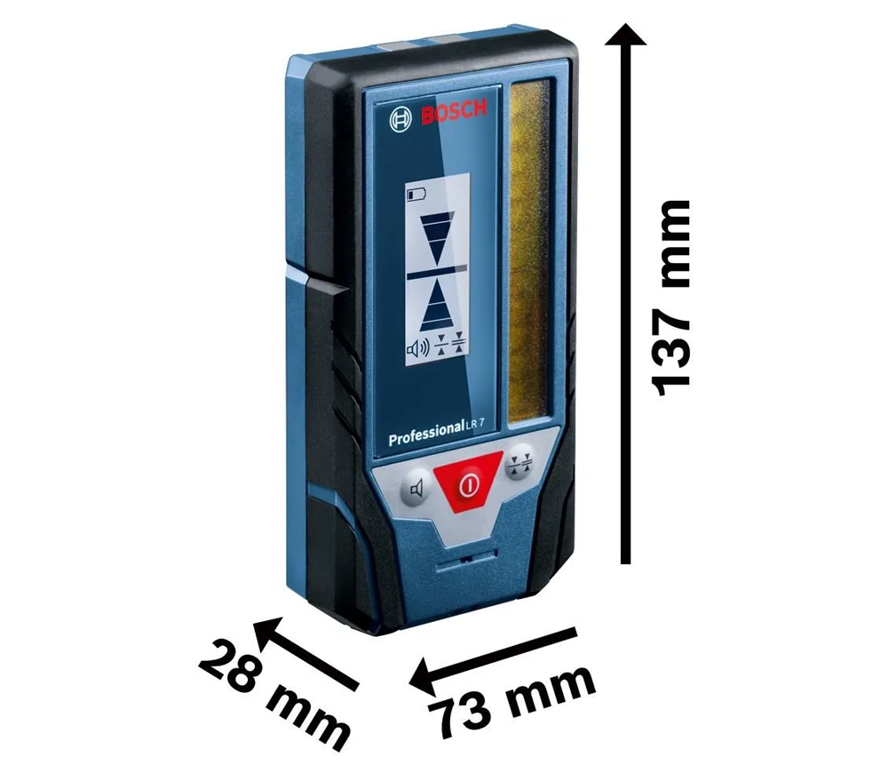 Receptor pentru nivele cu laser BOSCH LR 7 50m photo 0