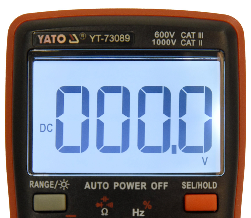 Multimetru digital YATO YT73089 0/1000V 0/10A photo 2