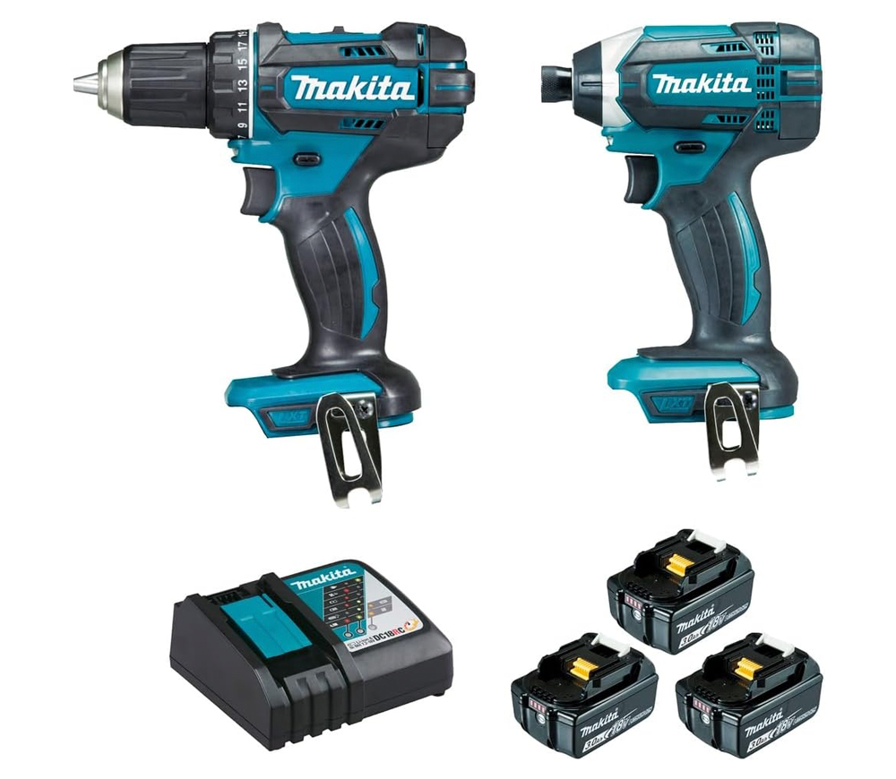 Набор аккумуляторных инструментов MAKITA DLX2127J1 photo 0