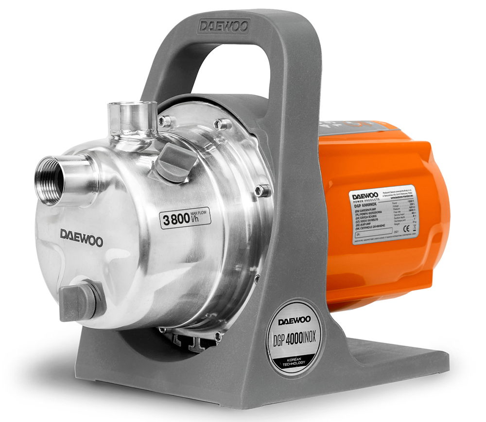 Pompă de grădină DAEWOO DGP 4000 INOX 1200w 3800l/h photo 0