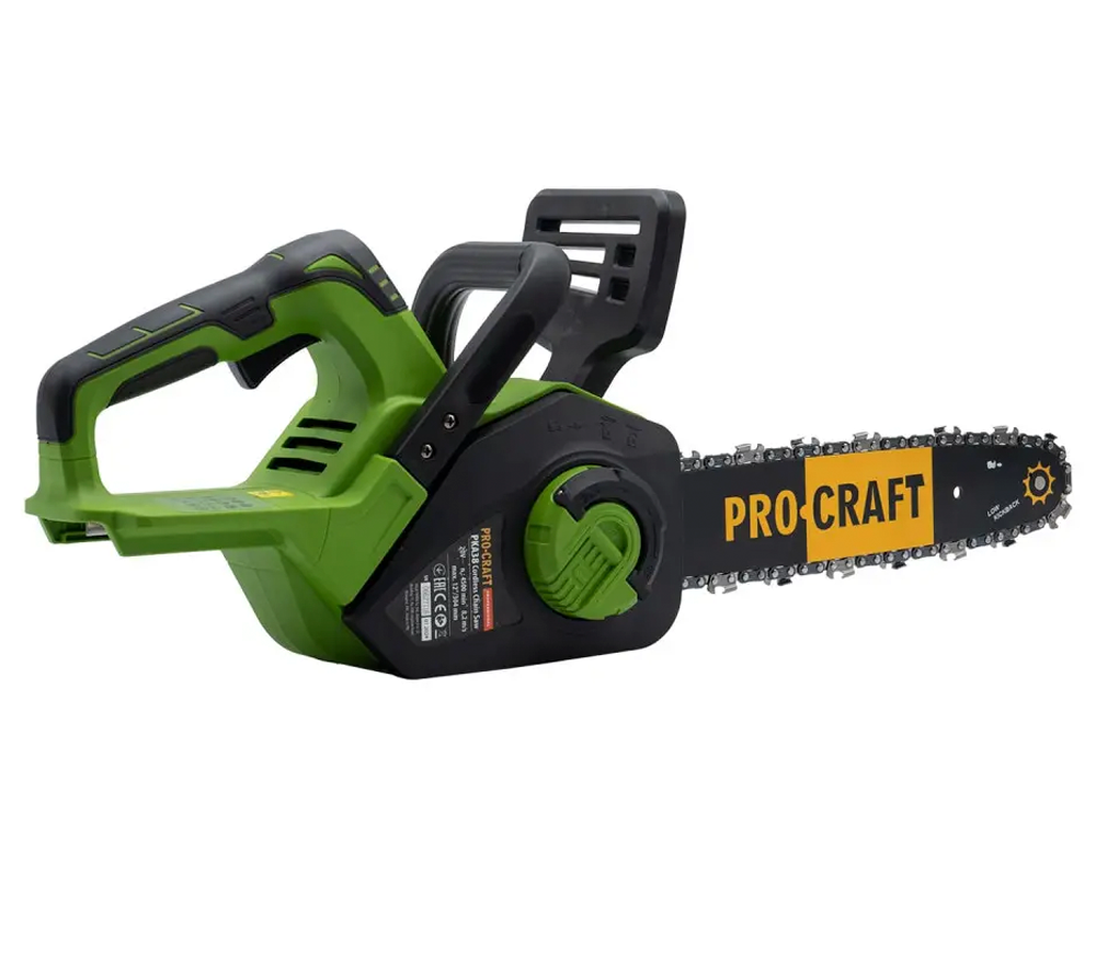 Цепная пила аккумуляторная (без АКБ) ProCraft PKA38 300мм 20В photo 1