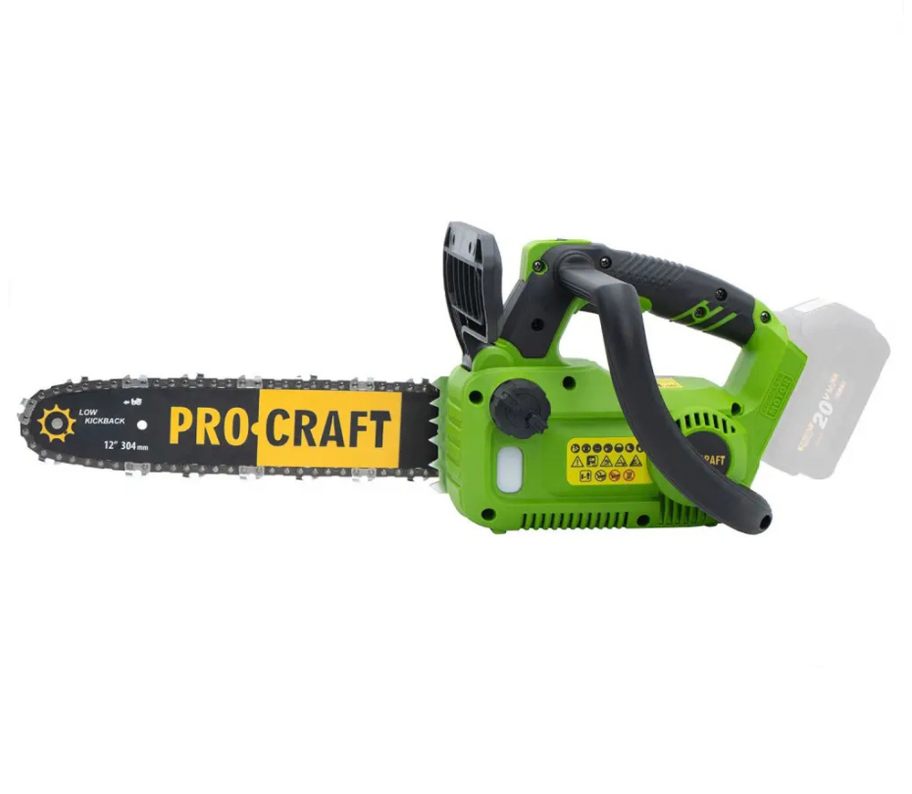 Fierăstrău cu lanț cu acumulator (fără bat) ProCraft PKA42Li 300mm 20V photo 0