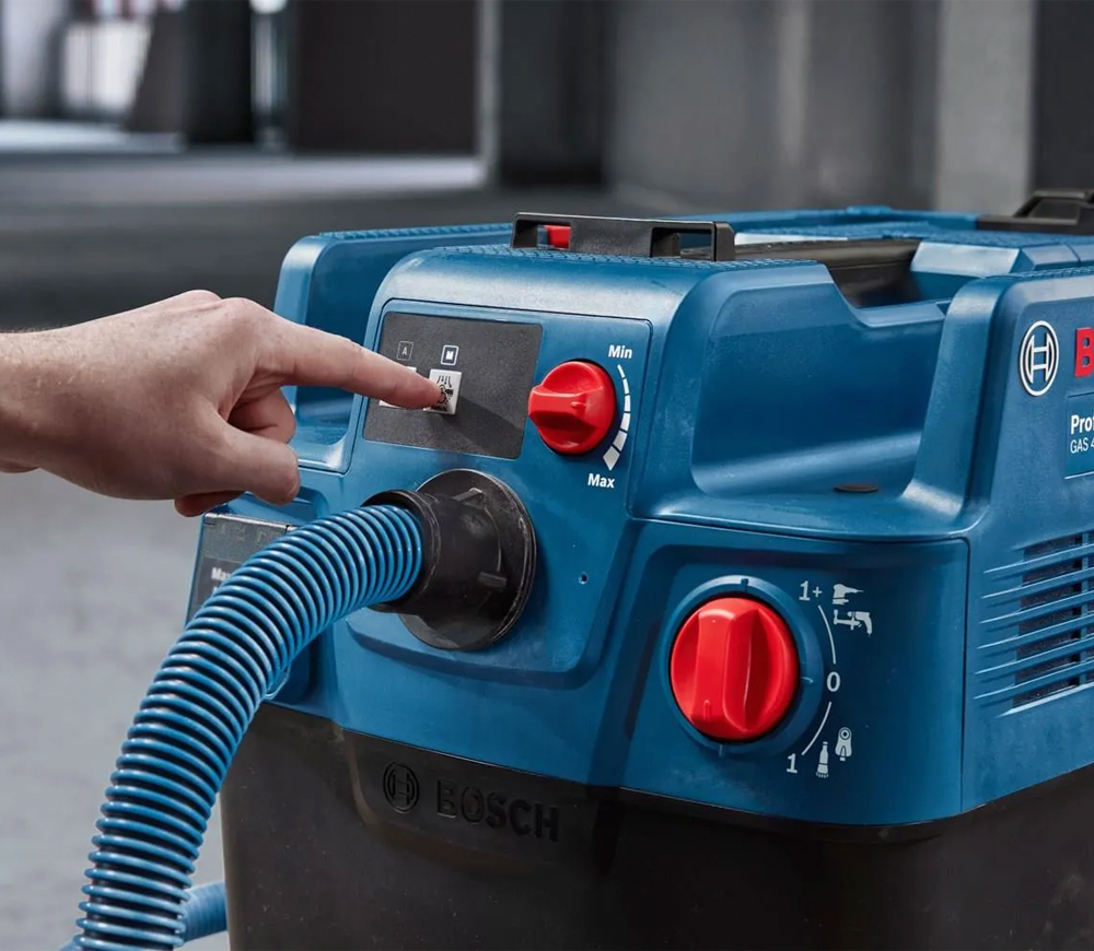 Aspirator industrial BOSCH GAS 400 A 1200w 240mbar 40L photo 2