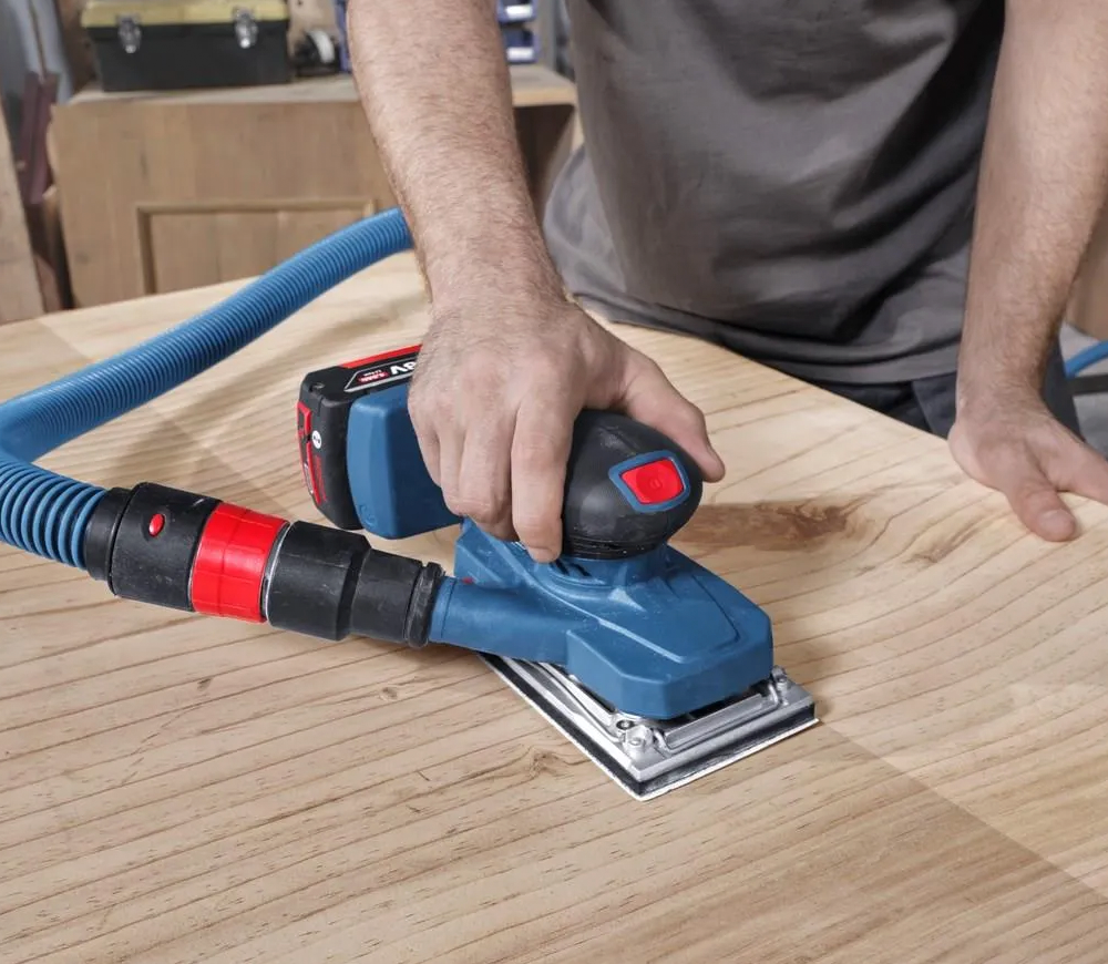 Mașină de șlefuit cu vibrații fără fir (fără bat) BOSCH GSS18V-18 18V photo 6