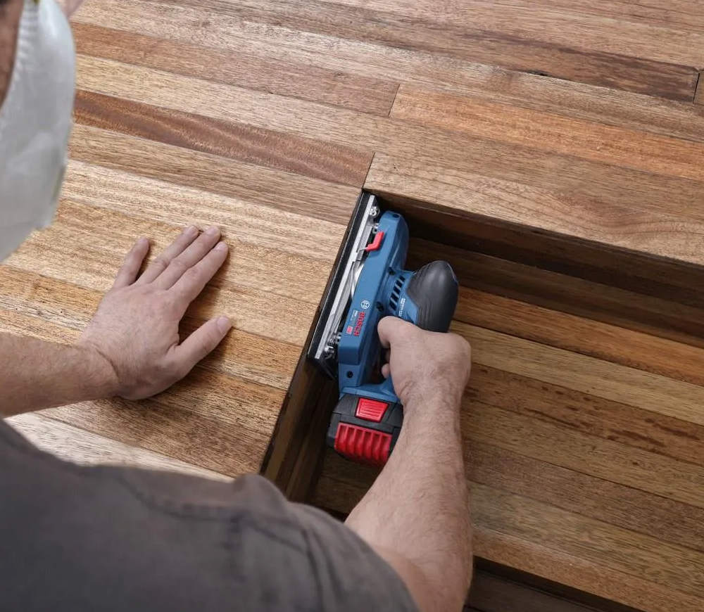 Mașină de șlefuit cu vibrații fără fir (fără bat) BOSCH GSS18V-18 18V photo 7