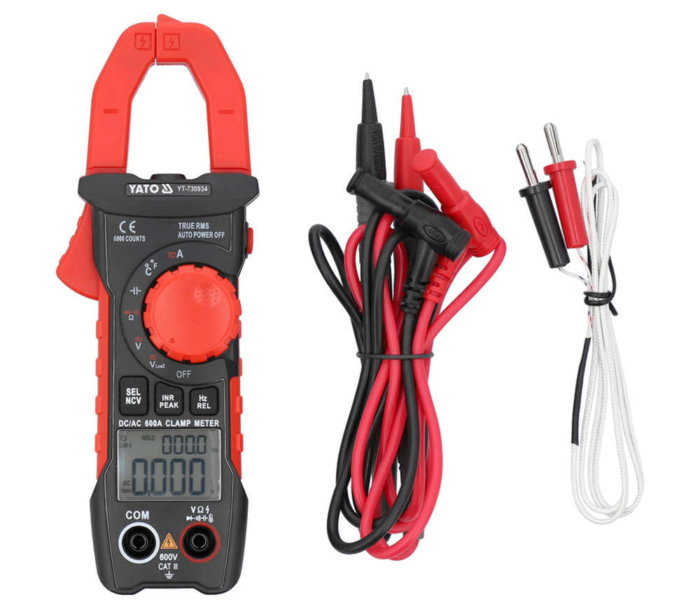Multimetru digital YATO YT730934 0/600V 0/600A photo 0