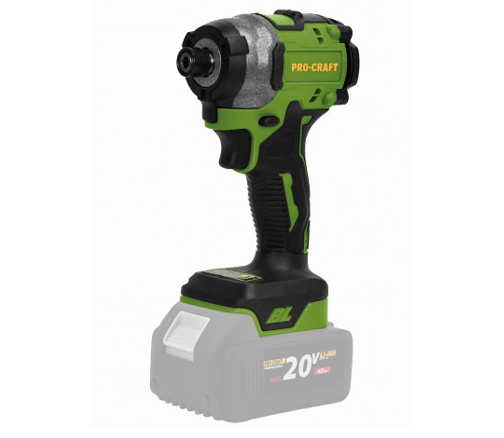 Șurubelnița cu acumulator сu impact (fără bat.) ProCraft PS20 20V 2Ah photo