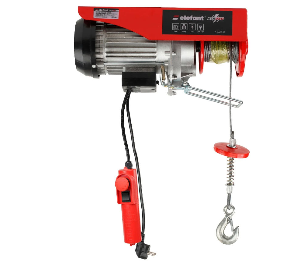 Troliu electric Elefant ETP250 250kg 12m photo 2