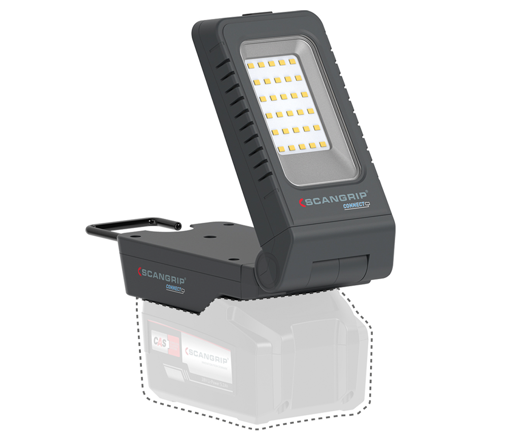 Lanternă construcții cu acumulator Scangrip Basic Connect 03.6109C 1000lm 18V photo