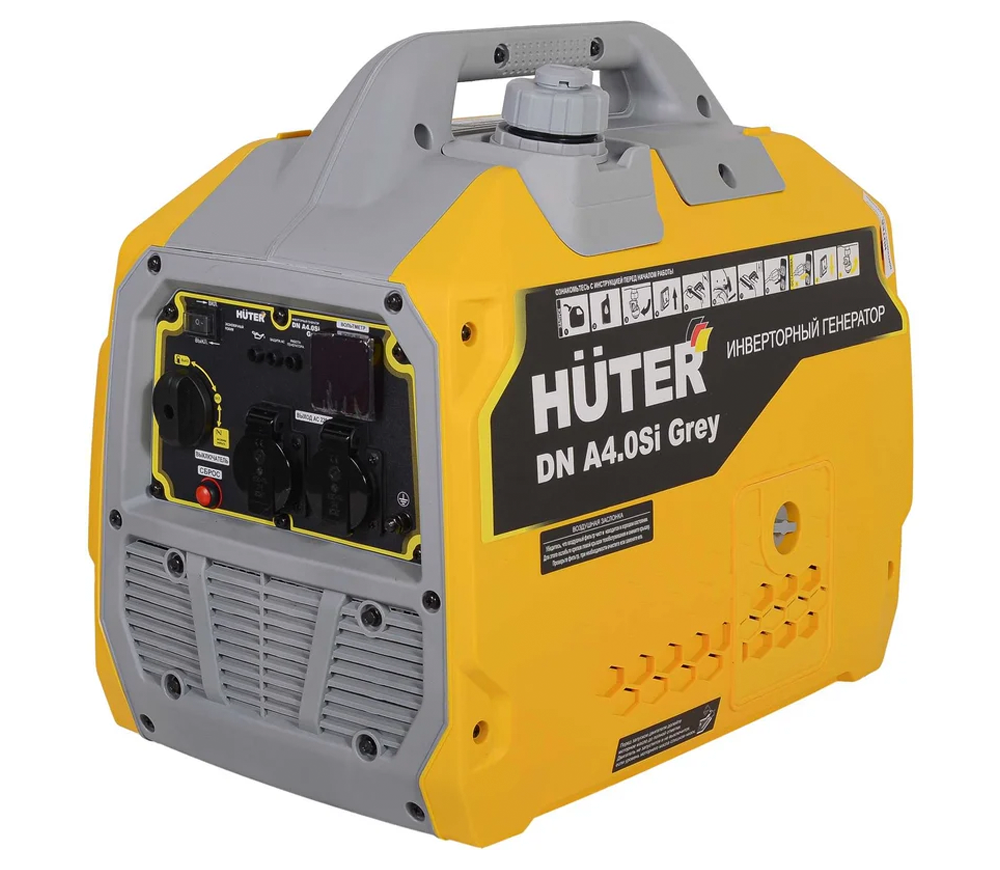 Электрогенератор HUTER DN A4.0SI Grey 3.3квт Бензин Инвертор photo
