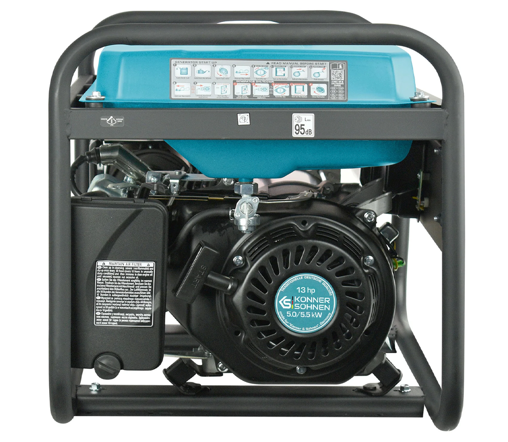 Generator electric Könner&Söhnen KS 7000E 5.5kw Benzină AVR photo 1
