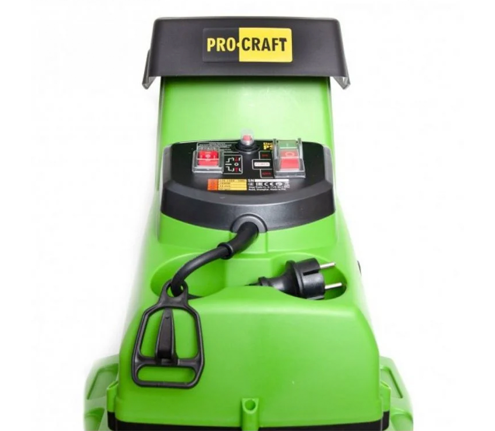 Измельчитель веток ProCraft PSL2800 2800вт photo 6