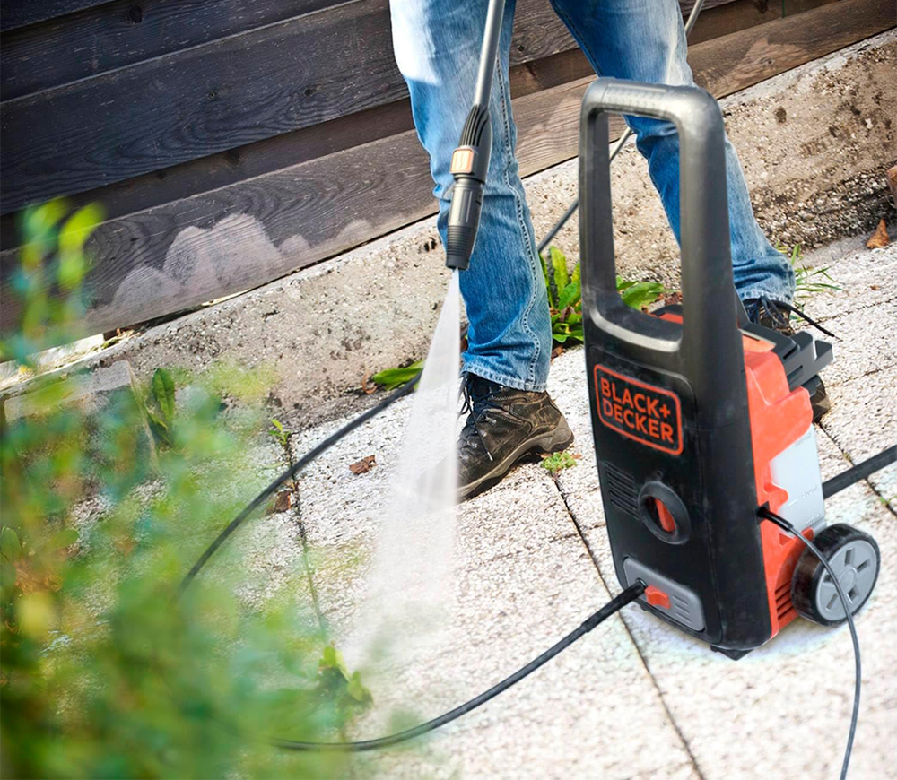 Мойка высокого давления BLACK&DECKER BXPW1500E 1500вт 120бар 390л/ч photo 2