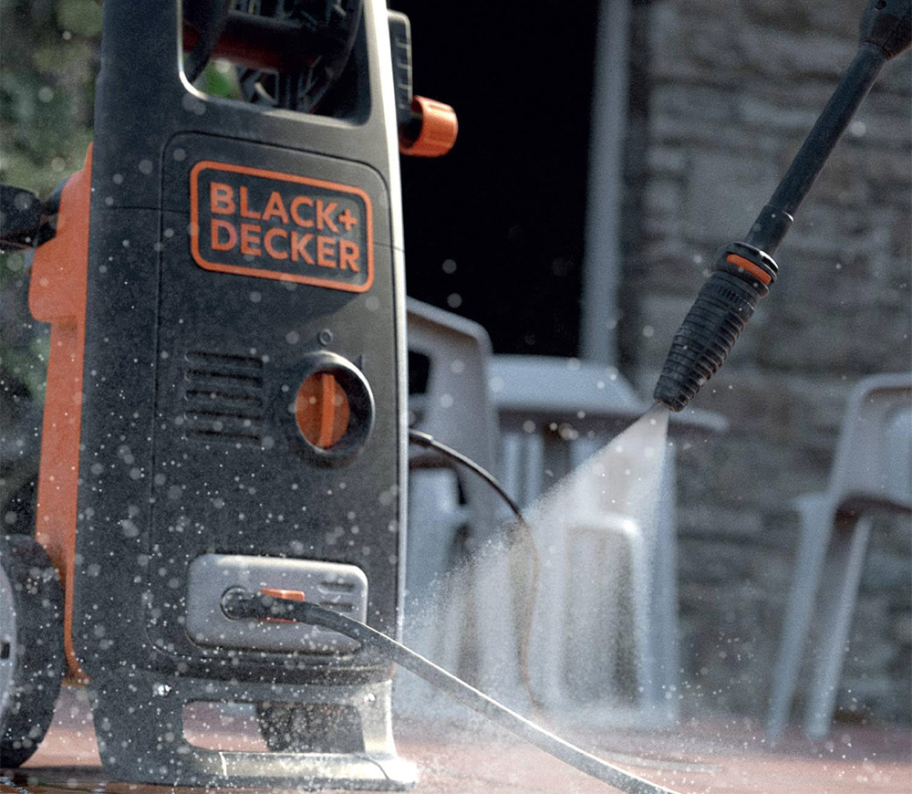 Мойка высокого давления BLACK&DECKER BXPW1700E 1700вт 130бар 420л/ч photo 1