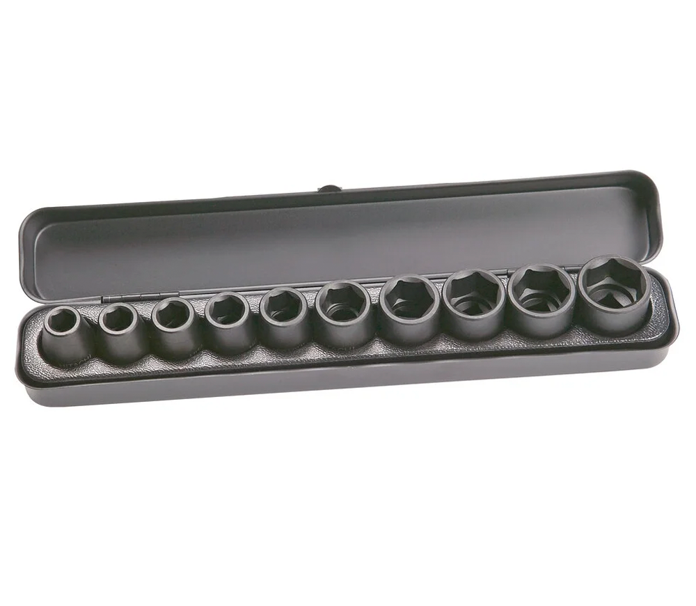 Set capete tubulare de impact 1/2″, 10 piese HIKOKI 751879 10-24  mm photo