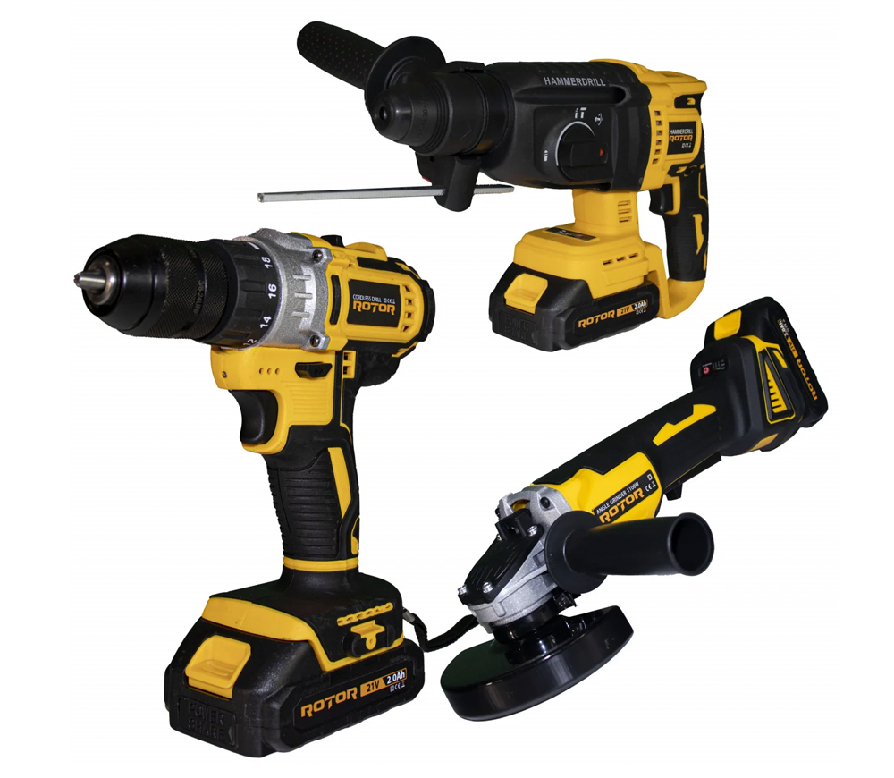 Set de unelte cu acumulator ROTOR JFTS003-DC photo