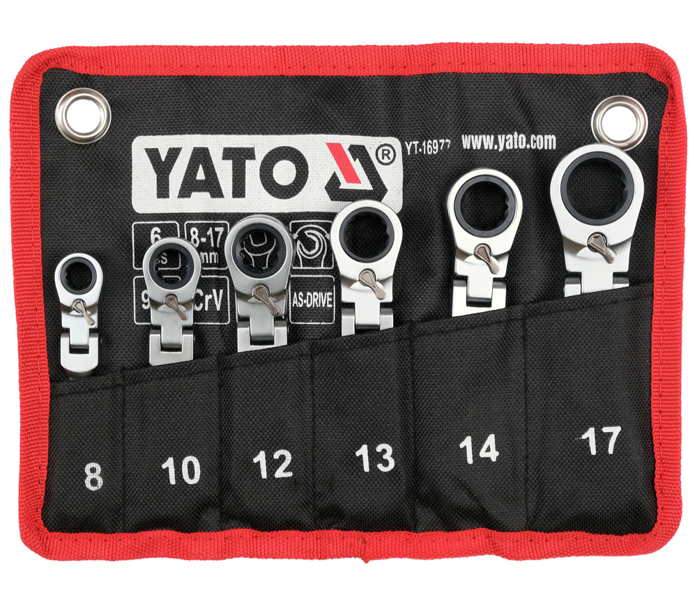 Set chei combinate YATO YT16977 8-17mm photo 0